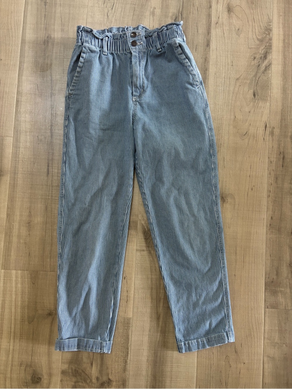 Universal Thread Blue Striped Relaxed Men's Jeans